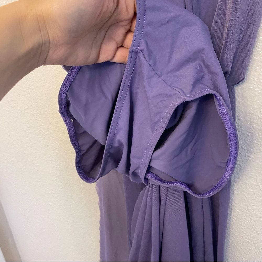Weissman Dance Costume lyrical LAVENDER maxi Somewhere Only We Know 12296 LA - Picture 5 of 11